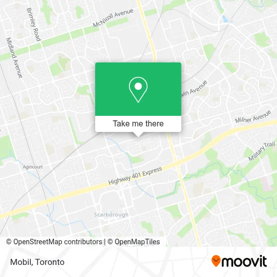 Mobil map
