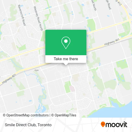 Smile Direct Club map