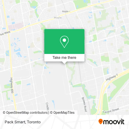Pack Smart map