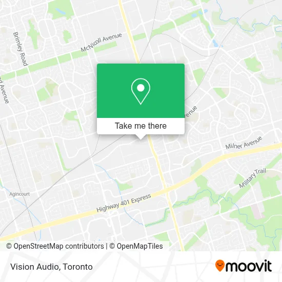 Vision Audio map