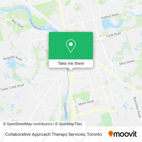 Collaborative Approach Therapy Services map