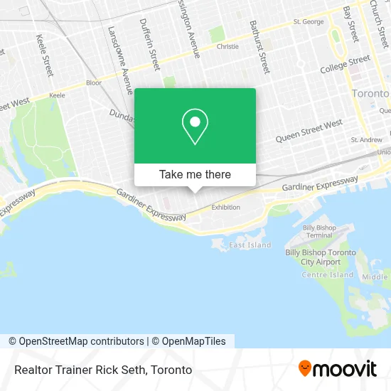 Realtor Trainer Rick Seth map