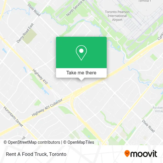 Rent A Food Truck map