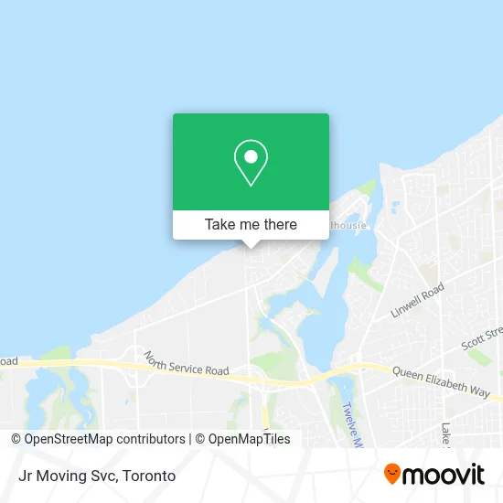 Jr Moving Svc map
