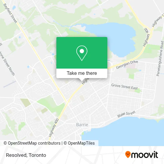 Resolved map