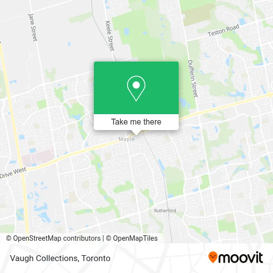 Vaugh Collections map