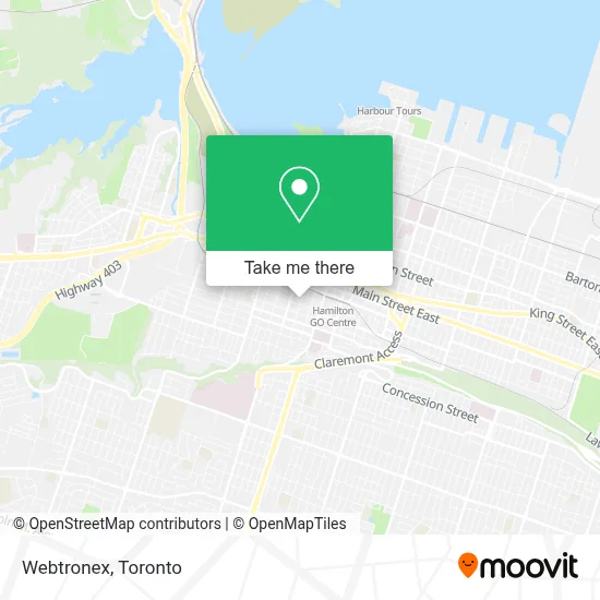 Webtronex map