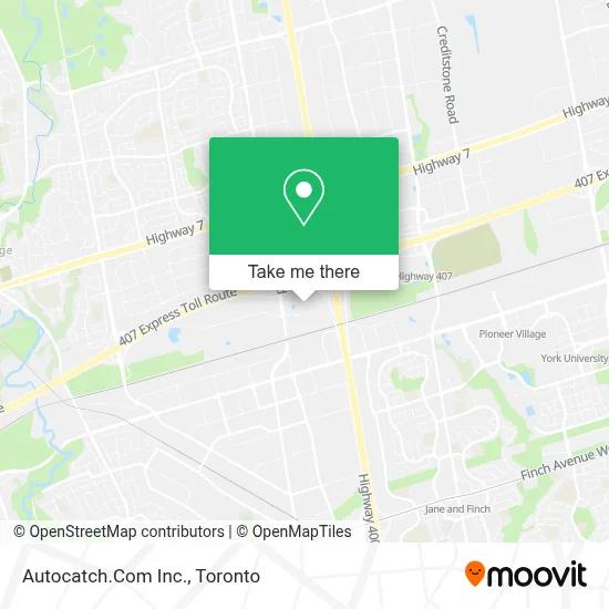 Autocatch.Com Inc. map