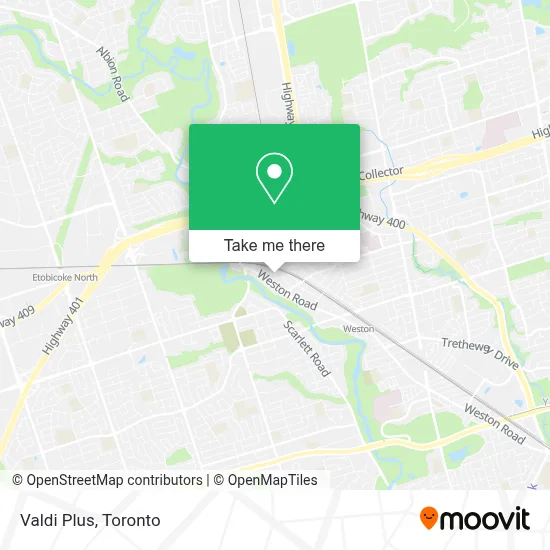 Valdi Plus map