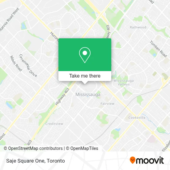 Saje Square One map