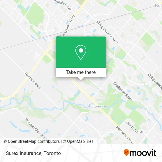 Surex Insurance map