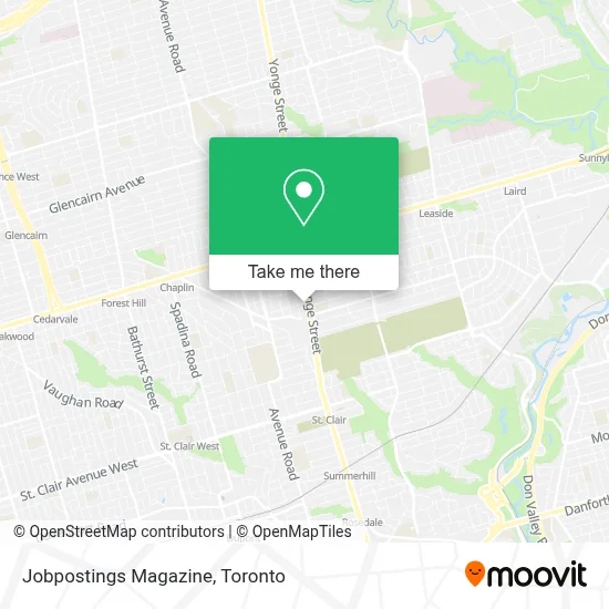 Jobpostings Magazine map
