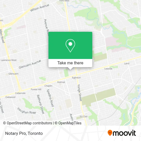 Notary Pro map