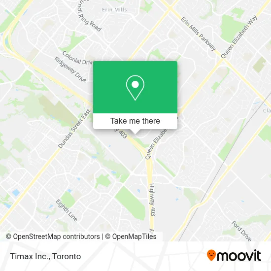 Timax Inc. map