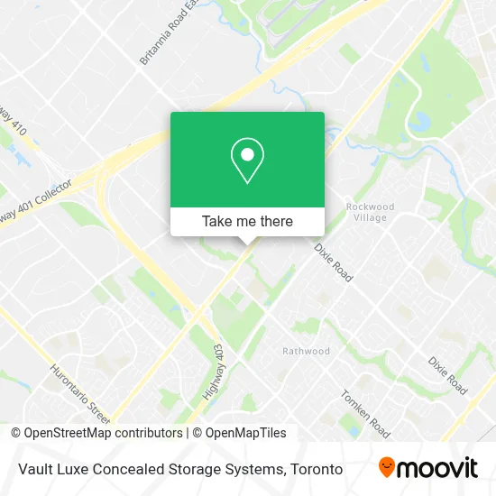 Vault Luxe Concealed Storage Systems map