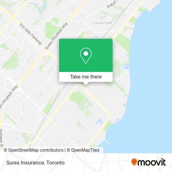Surex Insurance map
