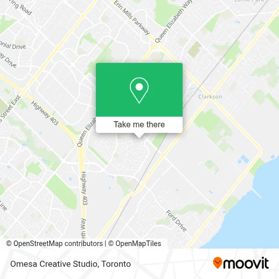 Omesa Creative Studio map