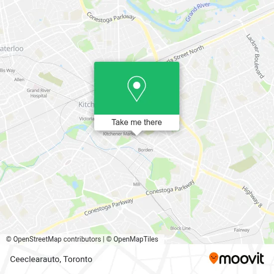 Ceeclearauto map