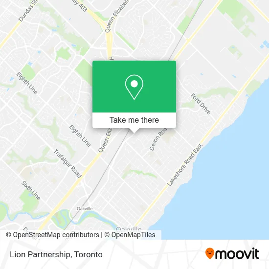 Lion Partnership map