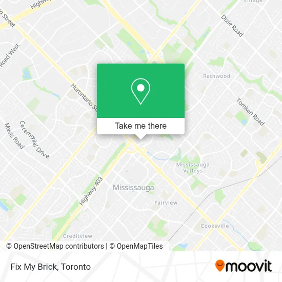 Fix My Brick map