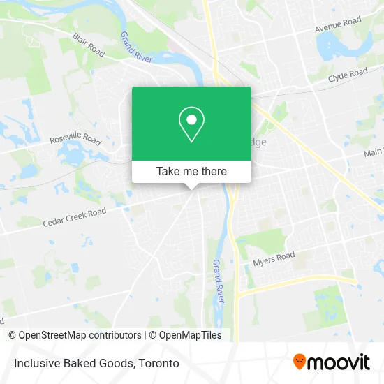 Inclusive Baked Goods map