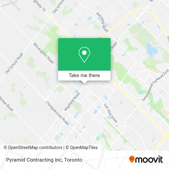 Pyramid Contracting Inc map