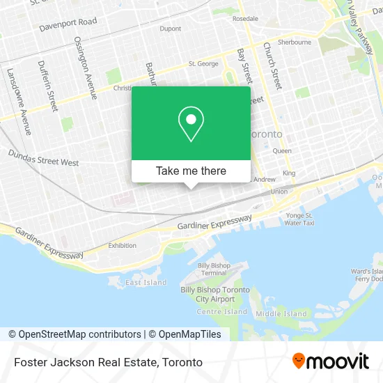Foster Jackson Real Estate map