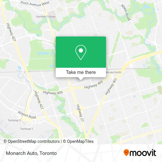 Monarch Auto map