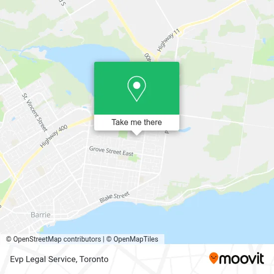 Evp Legal Service map