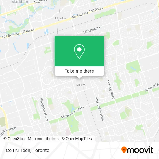 Cell N Tech map
