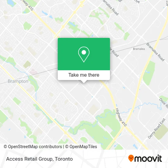 Access Retail Group map