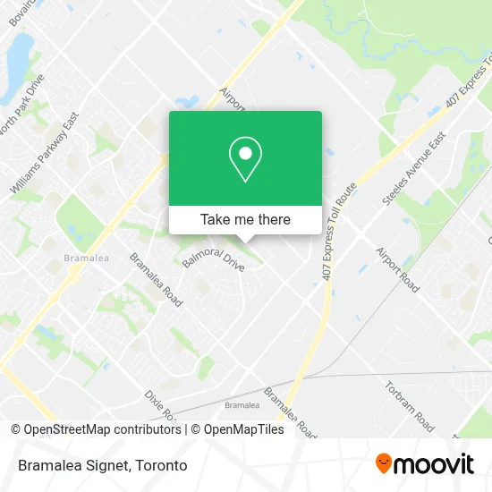Bramalea Signet map