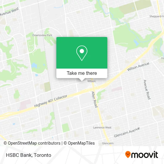 Hsbc Bank map