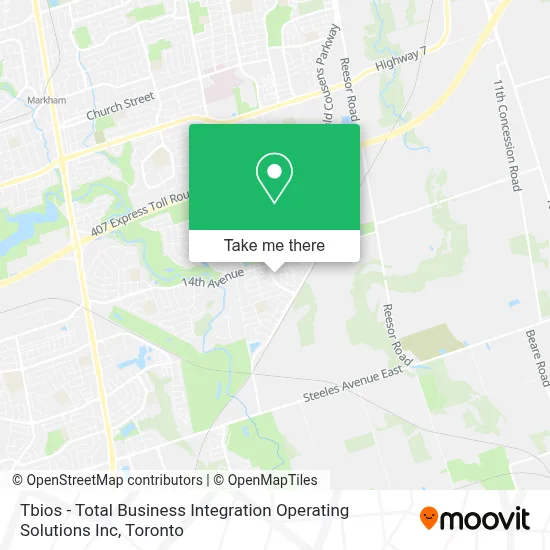 Tbios - Total Business Integration Operating Solutions Inc map