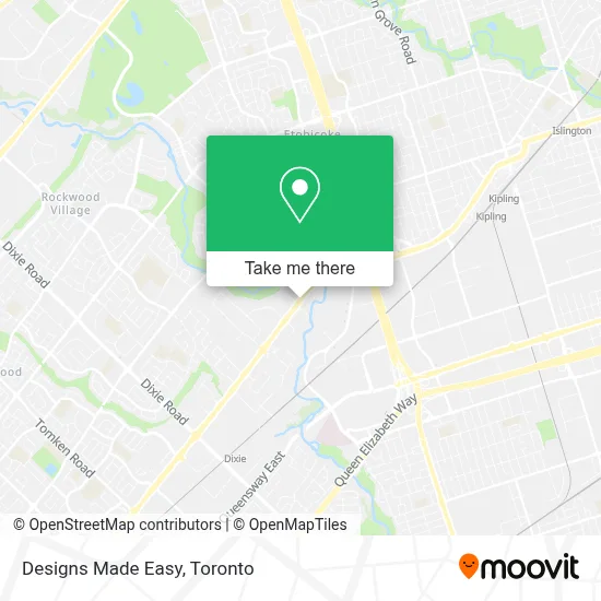 Designs Made Easy map