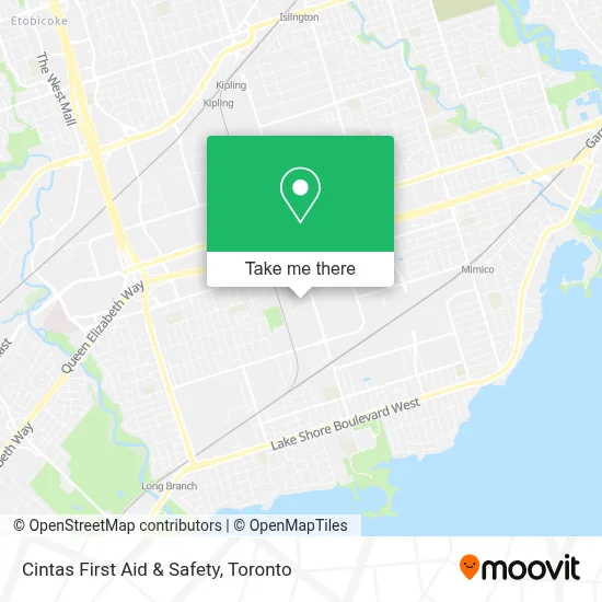 Cintas First Aid & Safety map