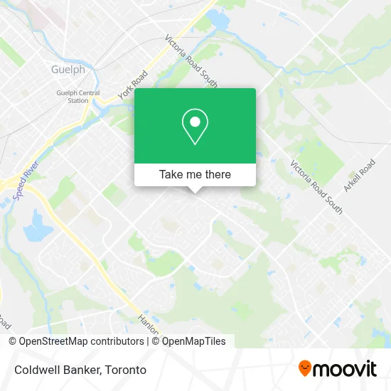 Coldwell Banker map