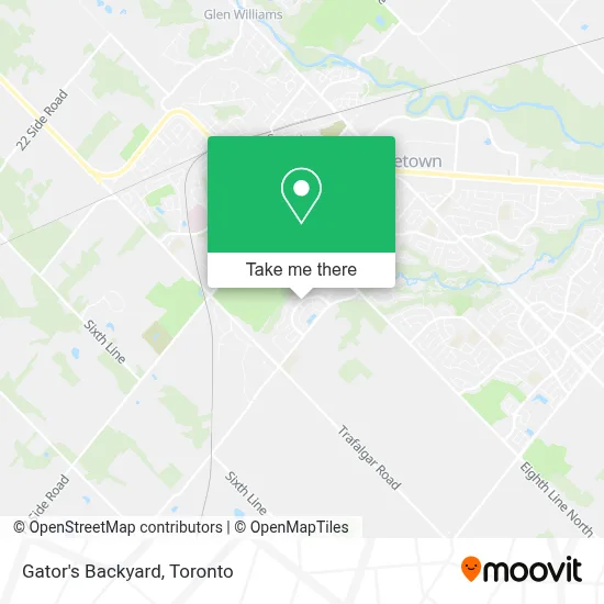 Gator's Backyard map