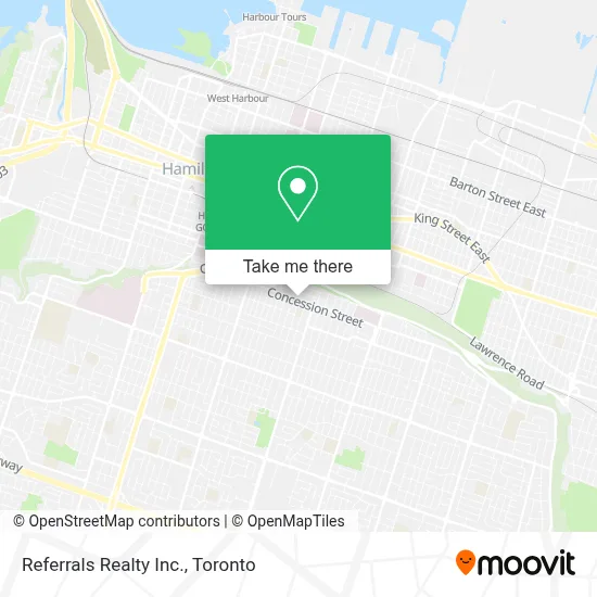Referrals Realty Inc. map