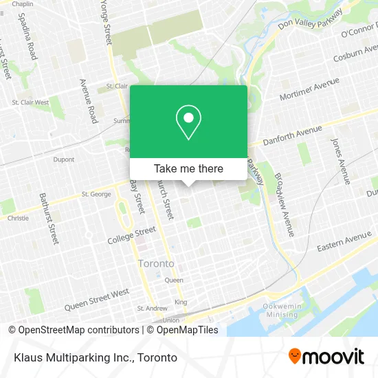 Klaus Multiparking Inc. map