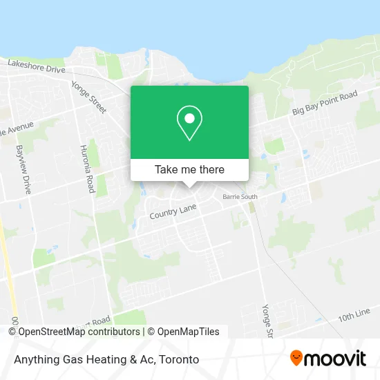 Anything Gas Heating & Ac map
