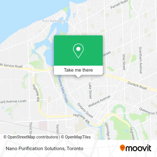 Nano Purification Solutions map