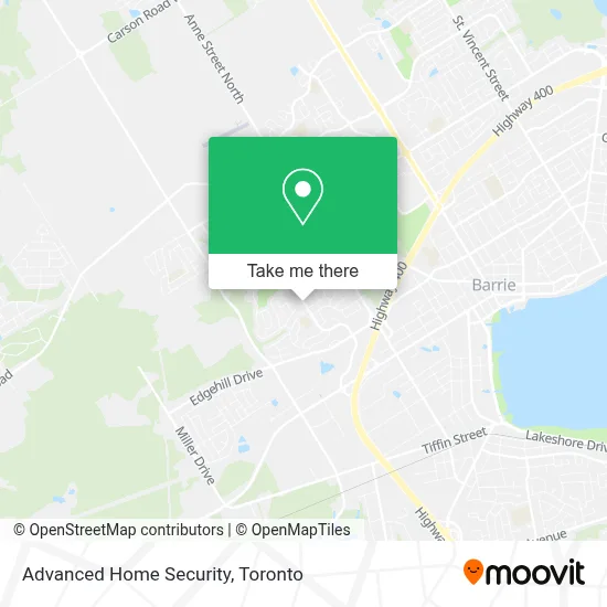 Advanced Home Security map
