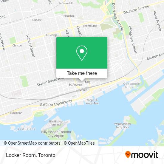 Locker Room map
