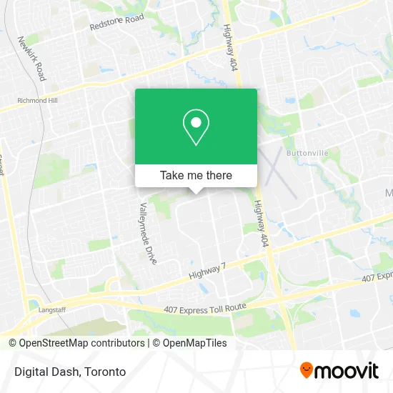 Digital Dash map