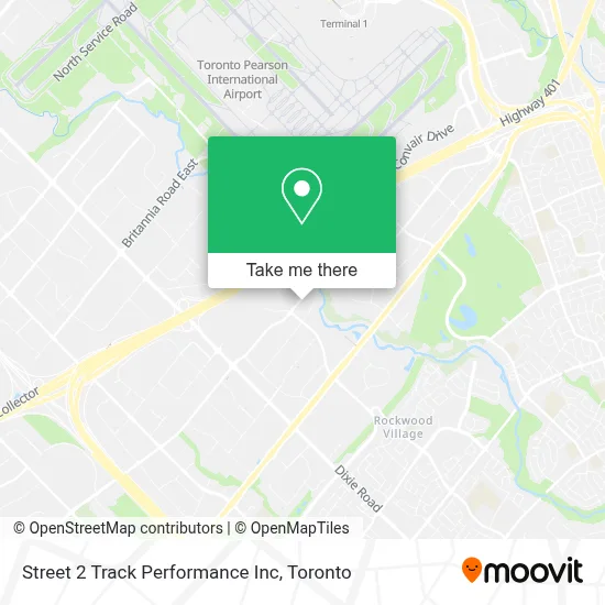 Street 2 Track Performance Inc map