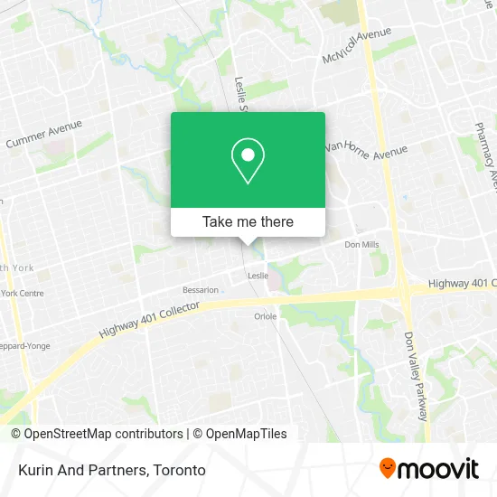 Kurin And Partners map