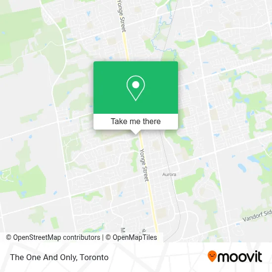 The One And Only map
