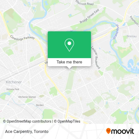 Ace Carpentry map