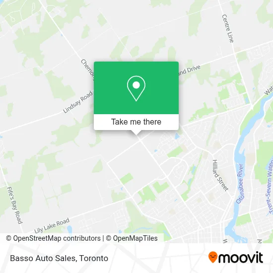 Basso Auto Sales map